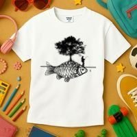 Fishing Life Kids T-Shirt thumb 3