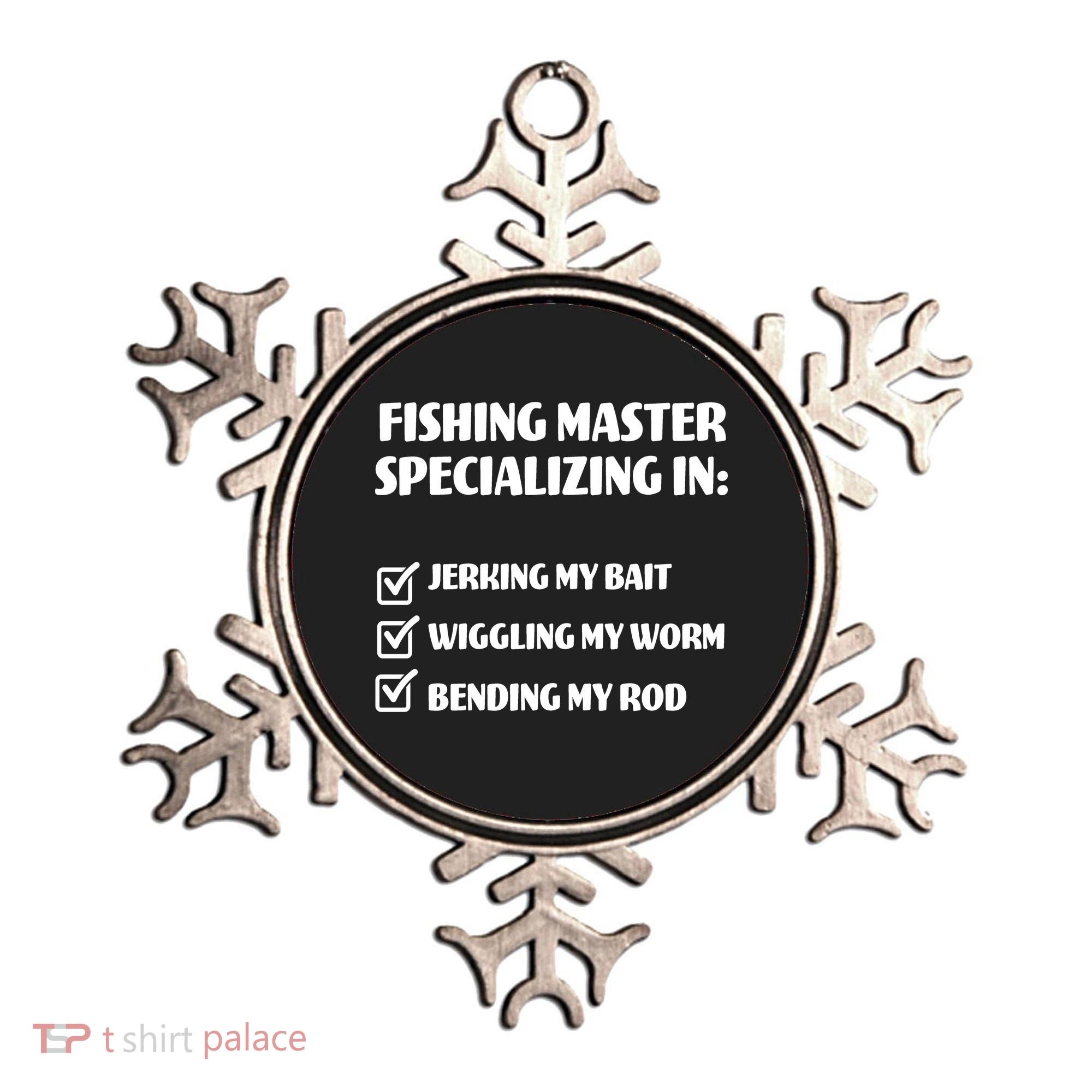 Fishing Master Specializing Ornament
