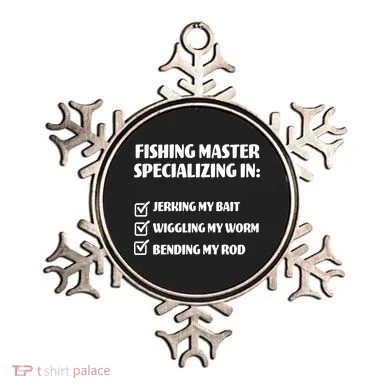Fishing Master Specializing Ornament