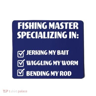 Fishing Master Specializing Mousepad