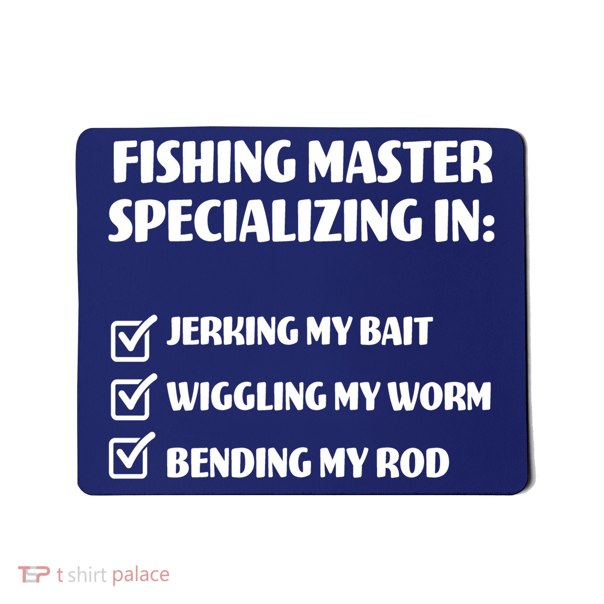 Fishing Master Specializing Mousepad