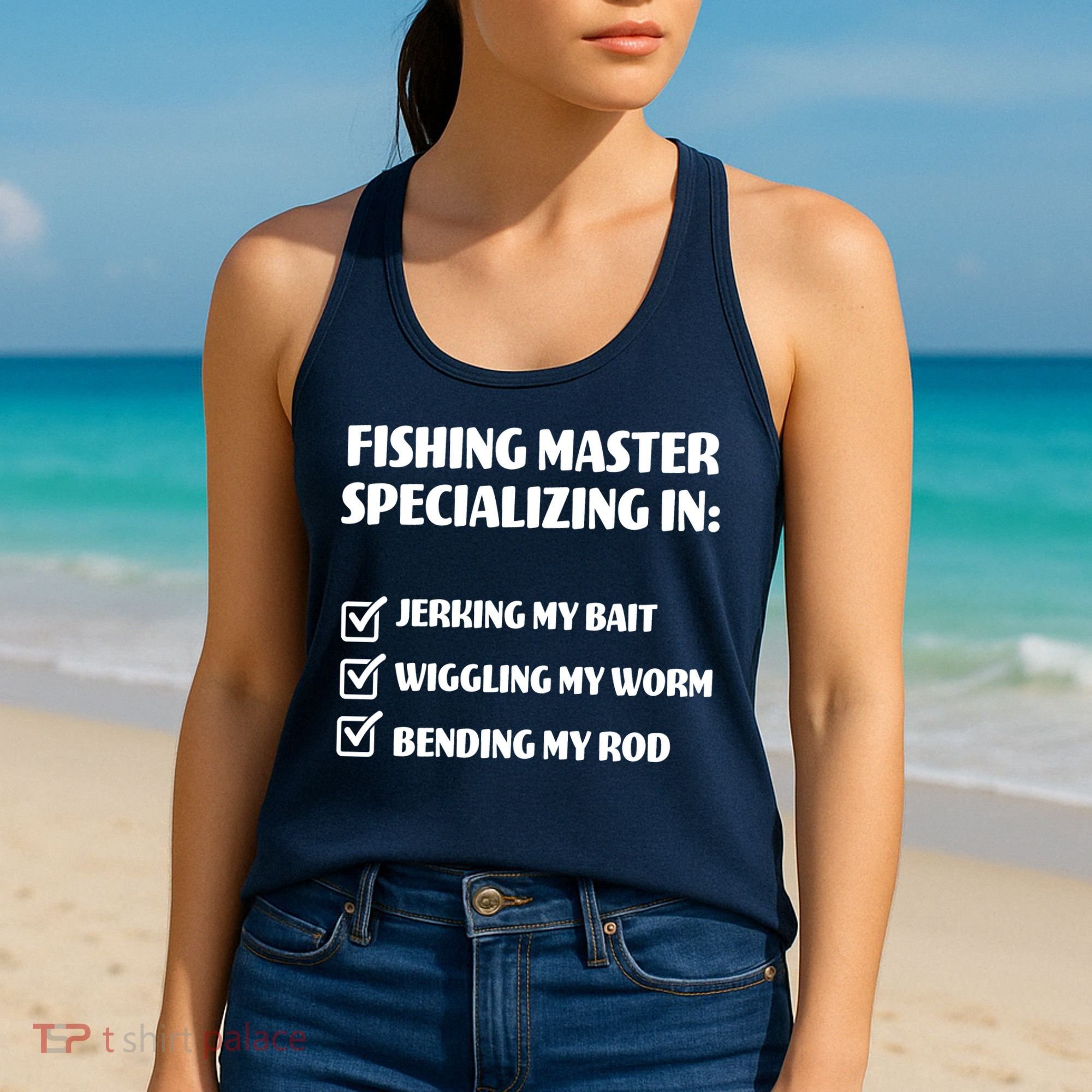Fishing Master Specializing Women's Tank Top