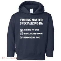 Fishing Master Specializing Toddler Hoodie thumb 0