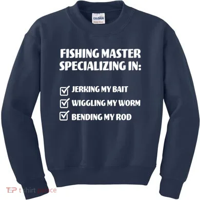 Fishing Master Specializing Kids Sweatshirt