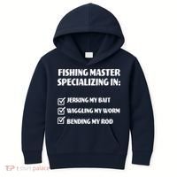 Fishing Master Specializing Kids Hoodie thumb 0