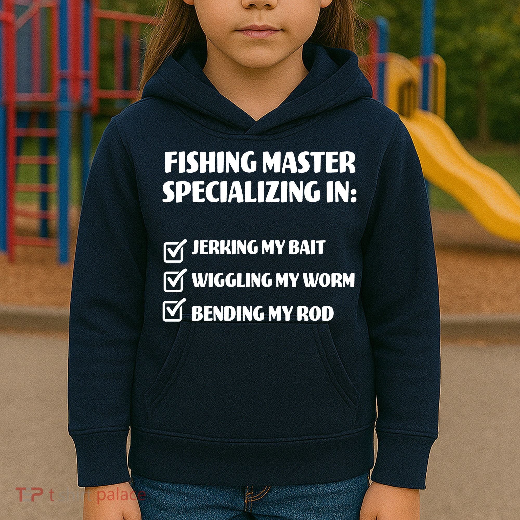 Fishing Master Specializing Kids Hoodie