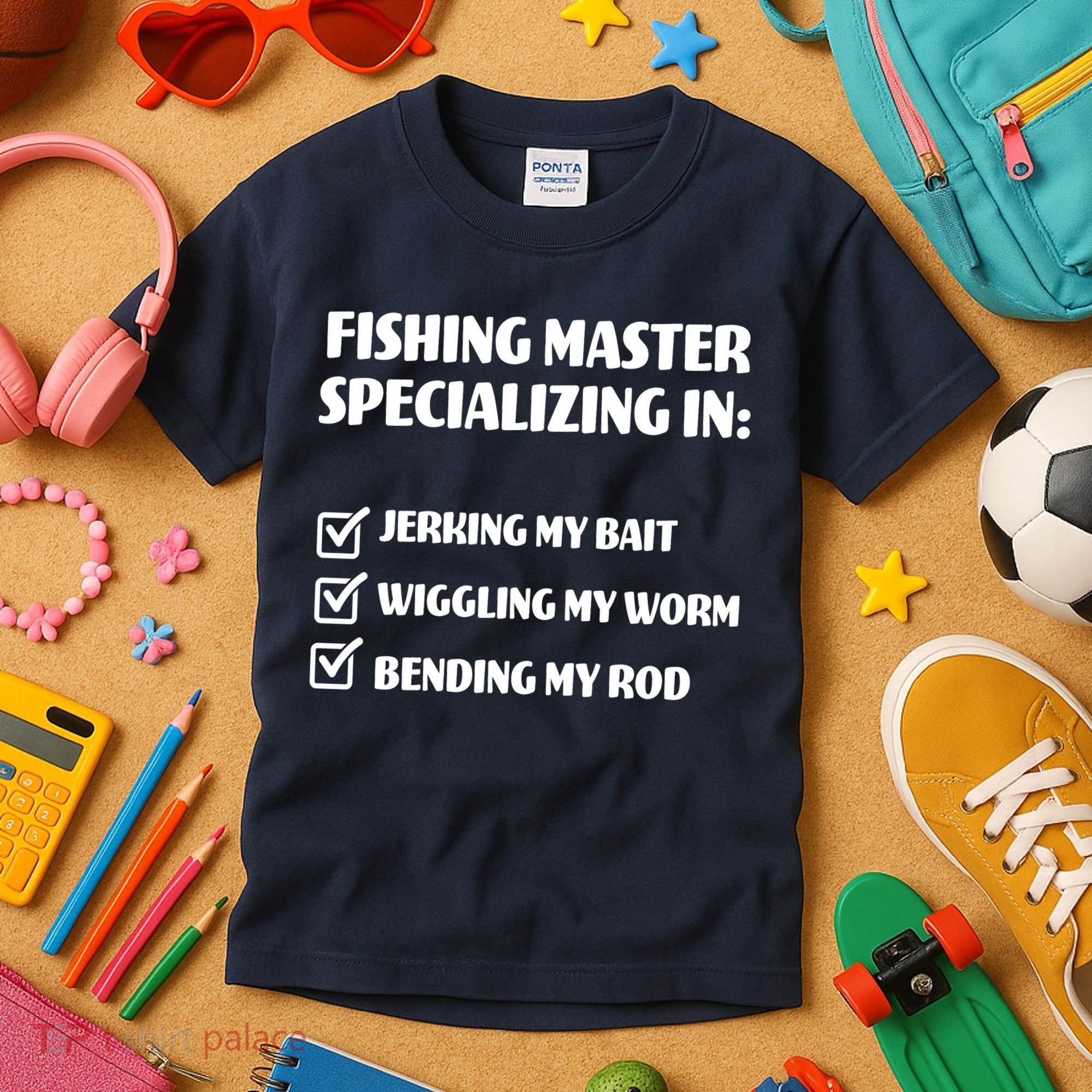 Fishing Master Specializing Kids T-Shirt