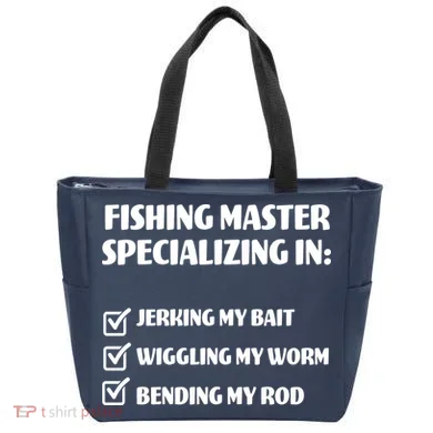 Fishing Master Specializing Tote Bag