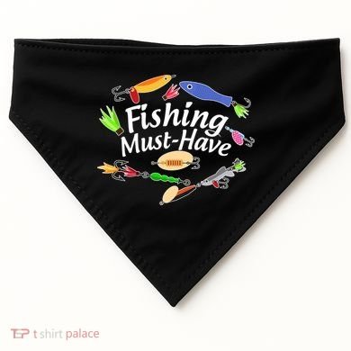 Fishing Must-Have Fishing Lures USA-Made Doggie Bandana