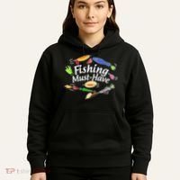 Fishing Must-Have Fishing Lures Hoodie thumb 5