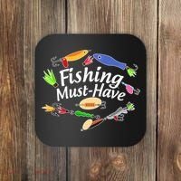 Fishing Must-Have Fishing Lures Coaster thumb 0