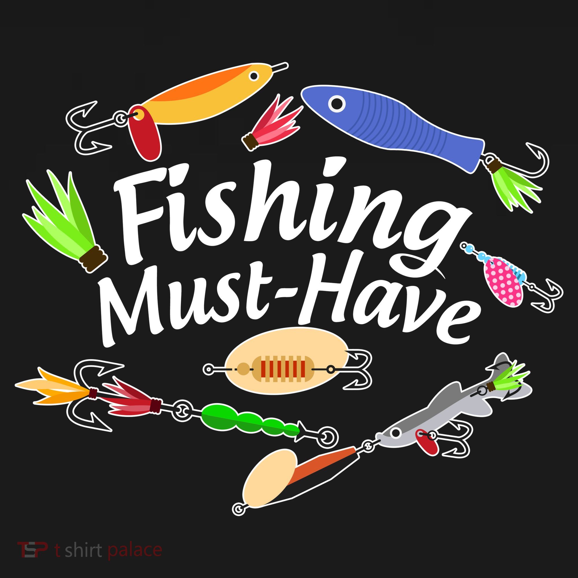 Fishing Must-Have Fishing Lures Coaster