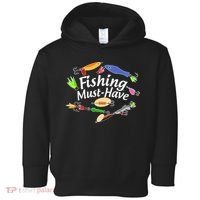 Fishing Must-Have Fishing Lures Toddler Hoodie thumb 0