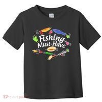 Fishing Must-Have Fishing Lures Toddler T-Shirt thumb 0