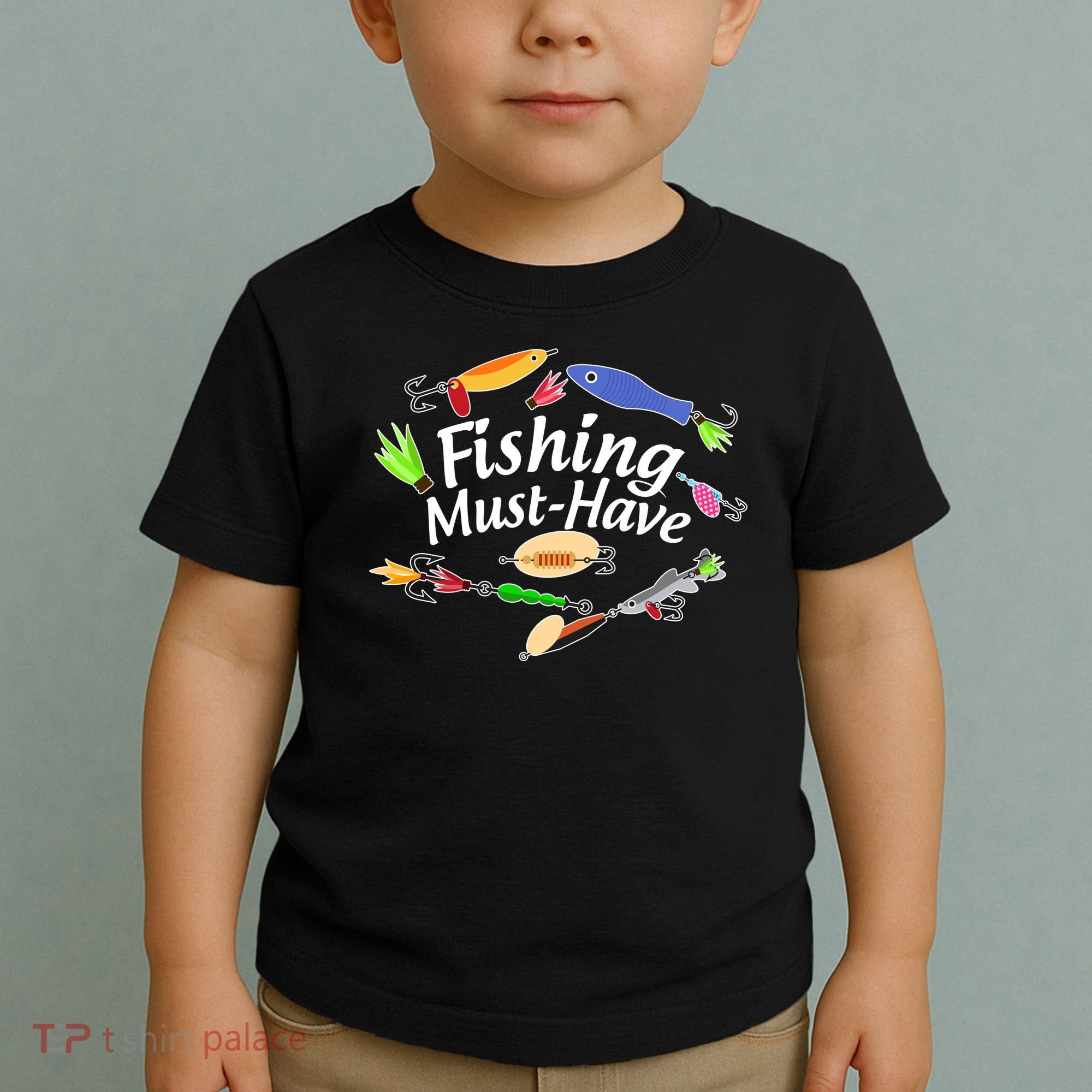 Fishing Must-Have Fishing Lures Toddler T-Shirt