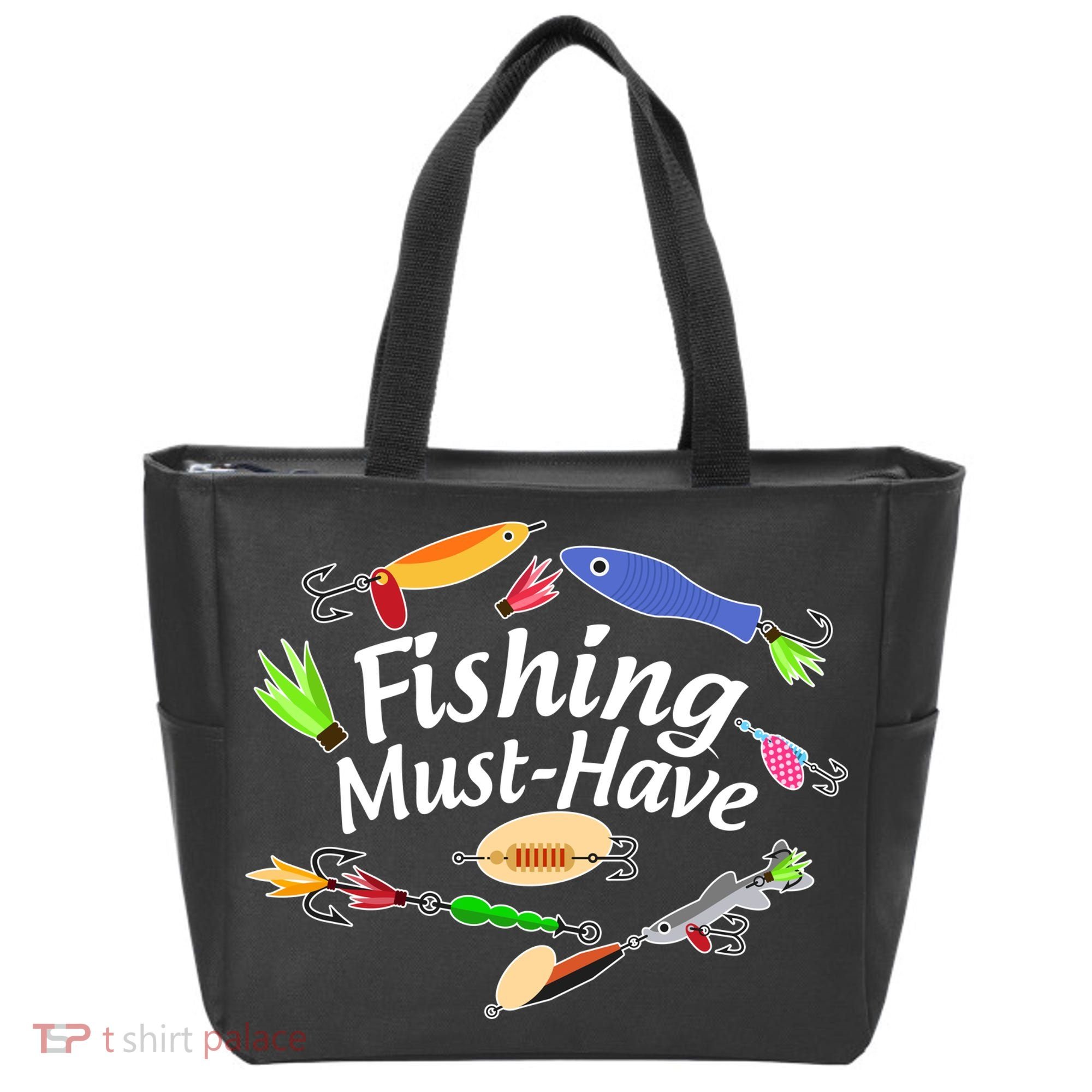 Fishing Must-Have Fishing Lures Tote Bag
