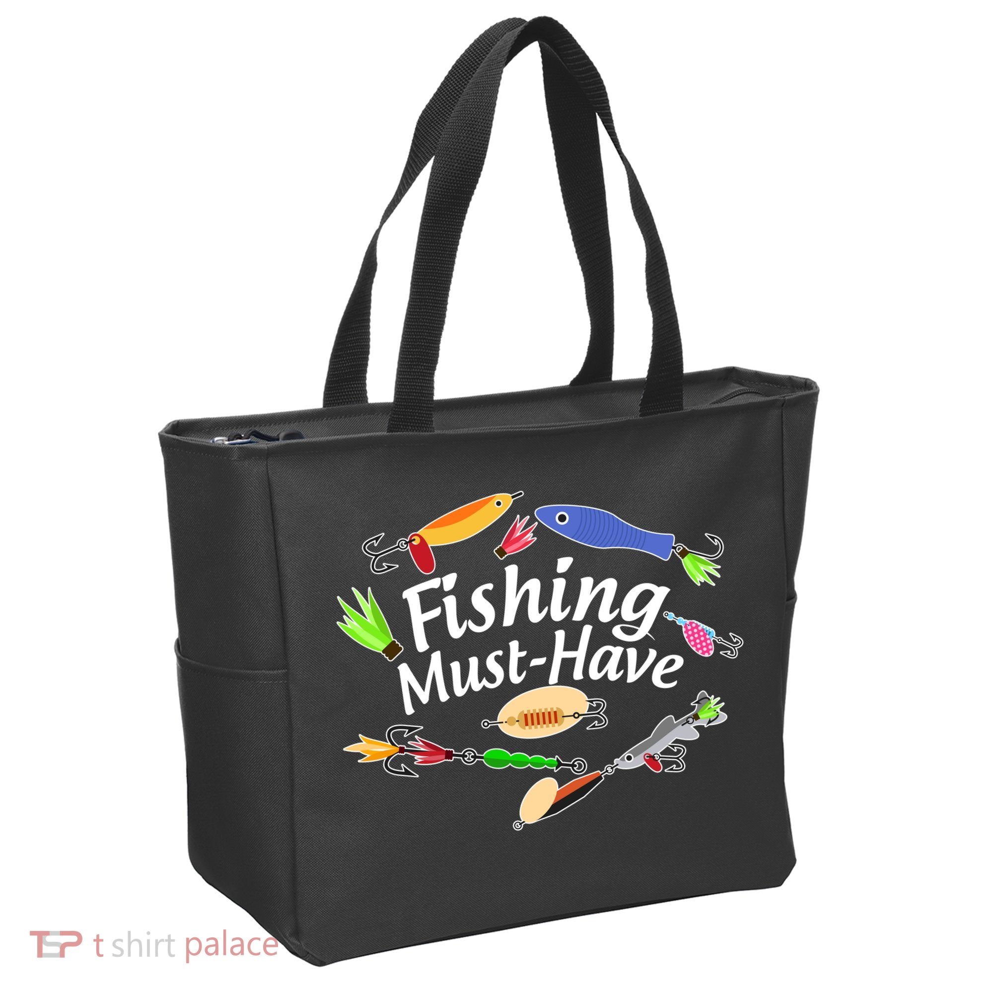 Fishing Must-Have Fishing Lures Tote Bag