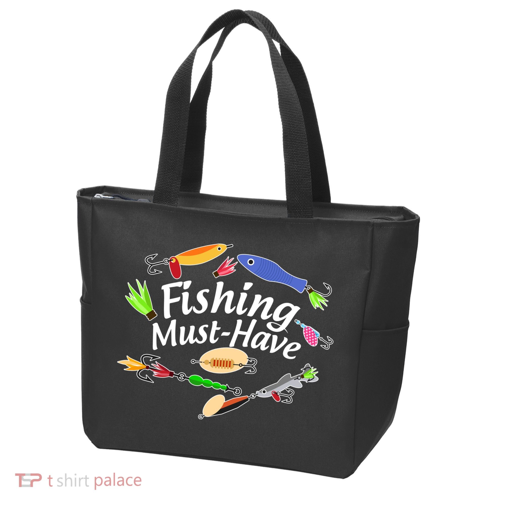 Fishing Must-Have Fishing Lures Tote Bag