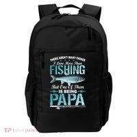 Fishing Papa There Aren't Many Things I Love More Backpack thumb 0