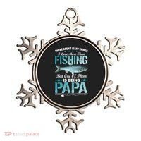Fishing Papa There Aren't Many Things I Love More Ornament thumb 0