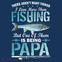 Fishing Papa There Aren't Many Things I Love More Toddler Hoodie thumb 2