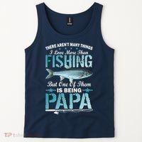 Fishing Papa There Aren't Many Things I Love More Tank Top thumb 2