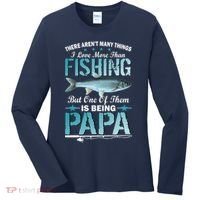 Fishing Papa There Aren't Many Things I Love More Women's Long Sleeve Shirt thumb 0