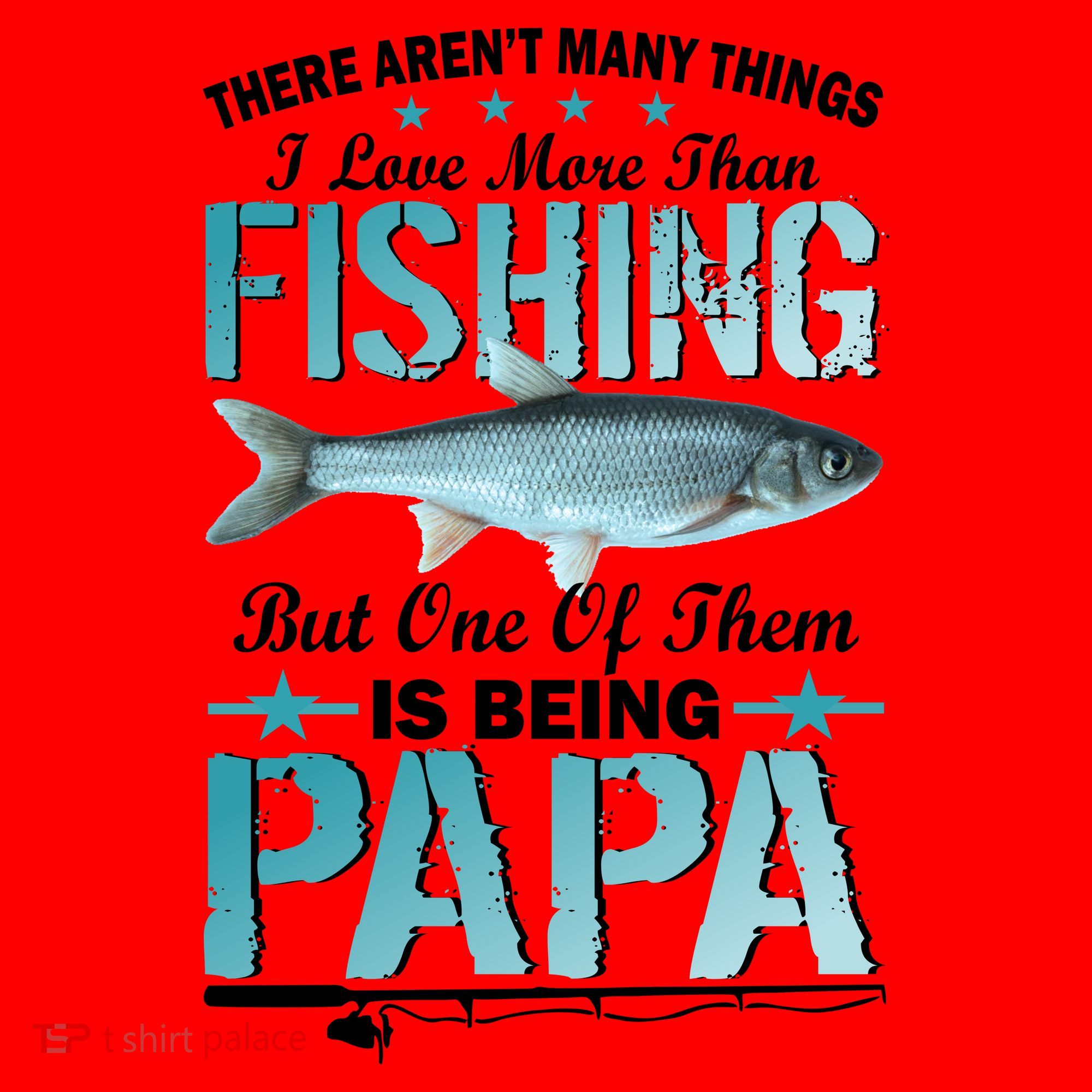 Fishing Papa There Aren't Many Things I Love More Santa Hat
