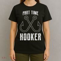 Fishing Part Time Hooker T-Shirt thumb 4
