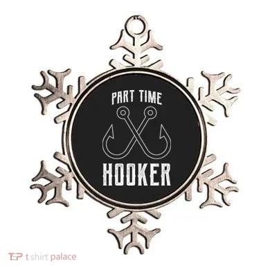 Fishing Part Time Hooker Ornament