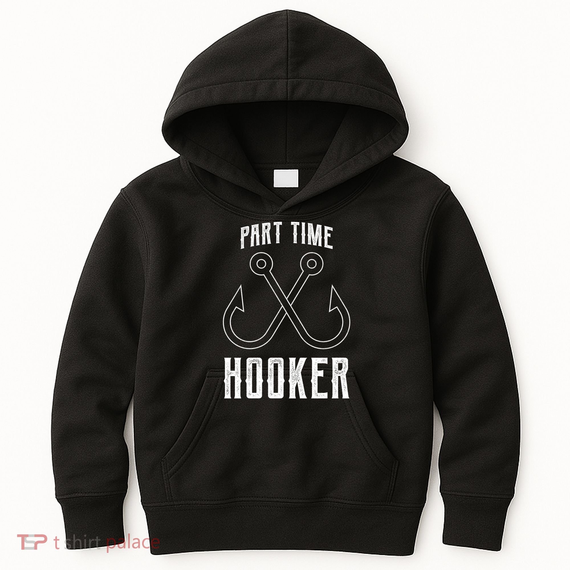 Fishing Part Time Hooker Kids Hoodie