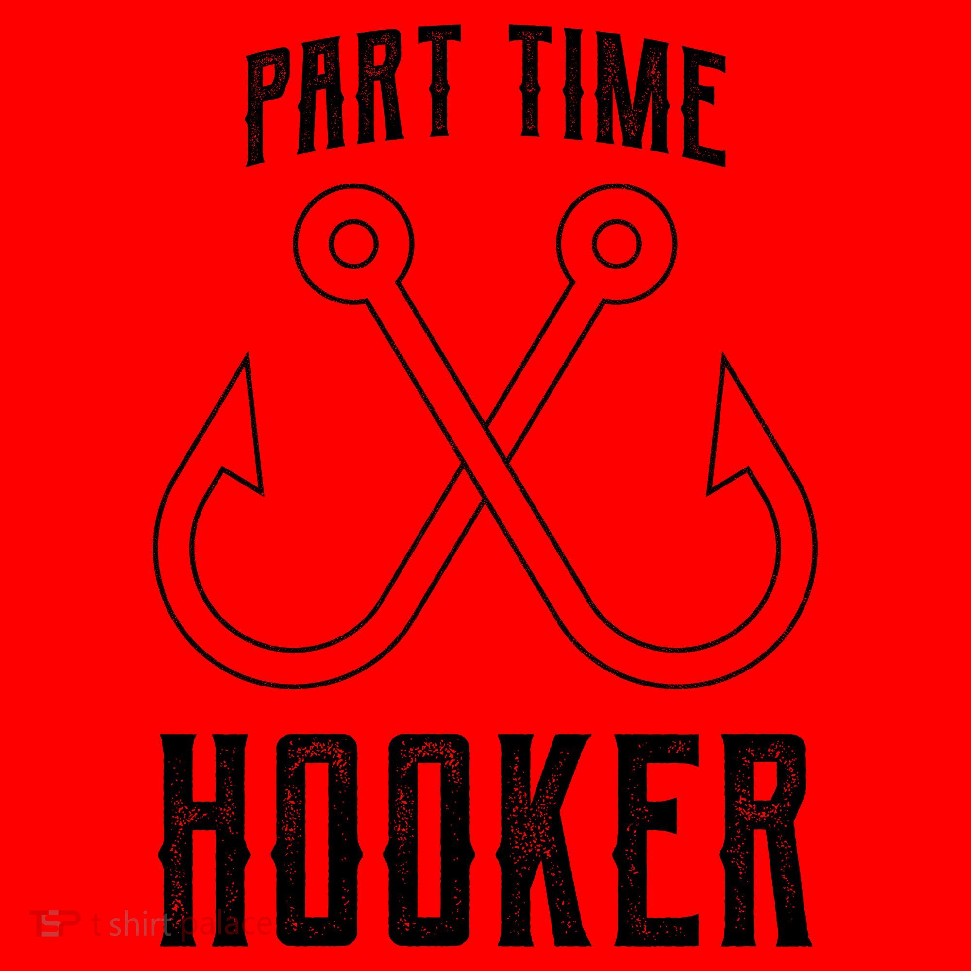 Fishing Part Time Hooker Santa Hat