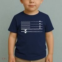 Fishing Pole Hooks USA American Flag Toddler T-Shirt thumb 2