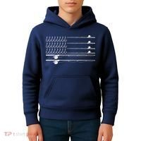 Fishing Pole Hooks USA American Flag Kids Hoodie thumb 4