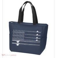 Fishing Pole Hooks USA American Flag Tote Bag thumb 3