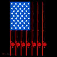 Fishing Poles USA American Flag Coffee Mug thumb 5
