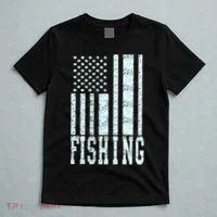 Fishing USA Flag T-Shirt thumb 5