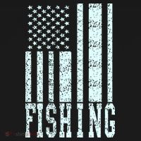 Fishing USA Flag Pajama Set thumb 2