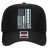 Fishing USA Flag Hat thumb 0