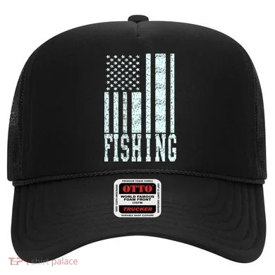 Fishing USA Flag Hat