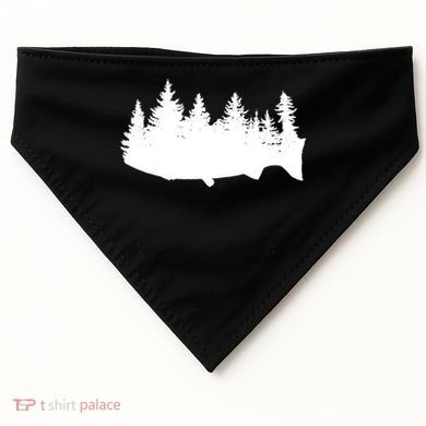 Fishing Wilderness USA-Made Doggie Bandana