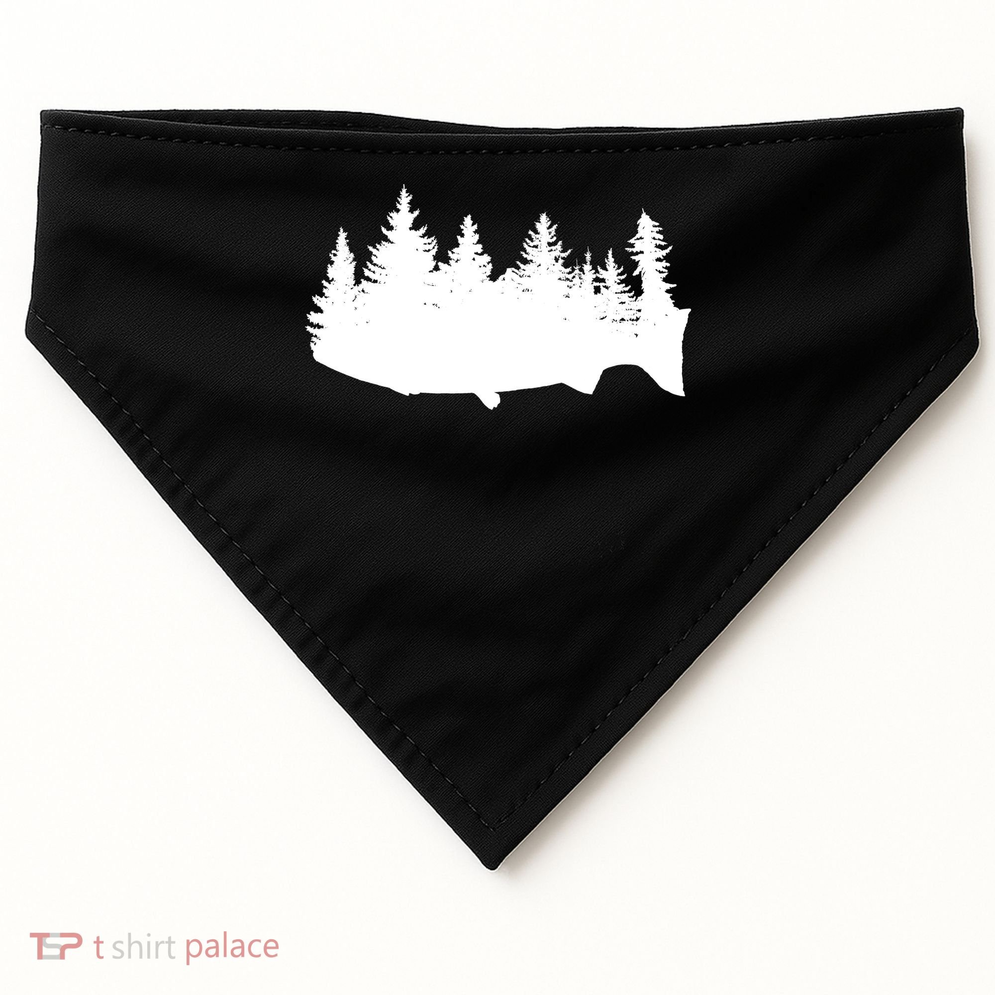 Fishing Wilderness USA-Made Doggie Bandana