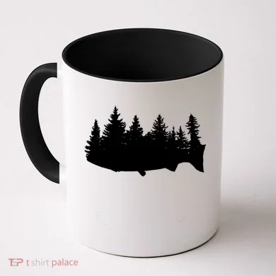 Fishing Wilderness Coffee Mug