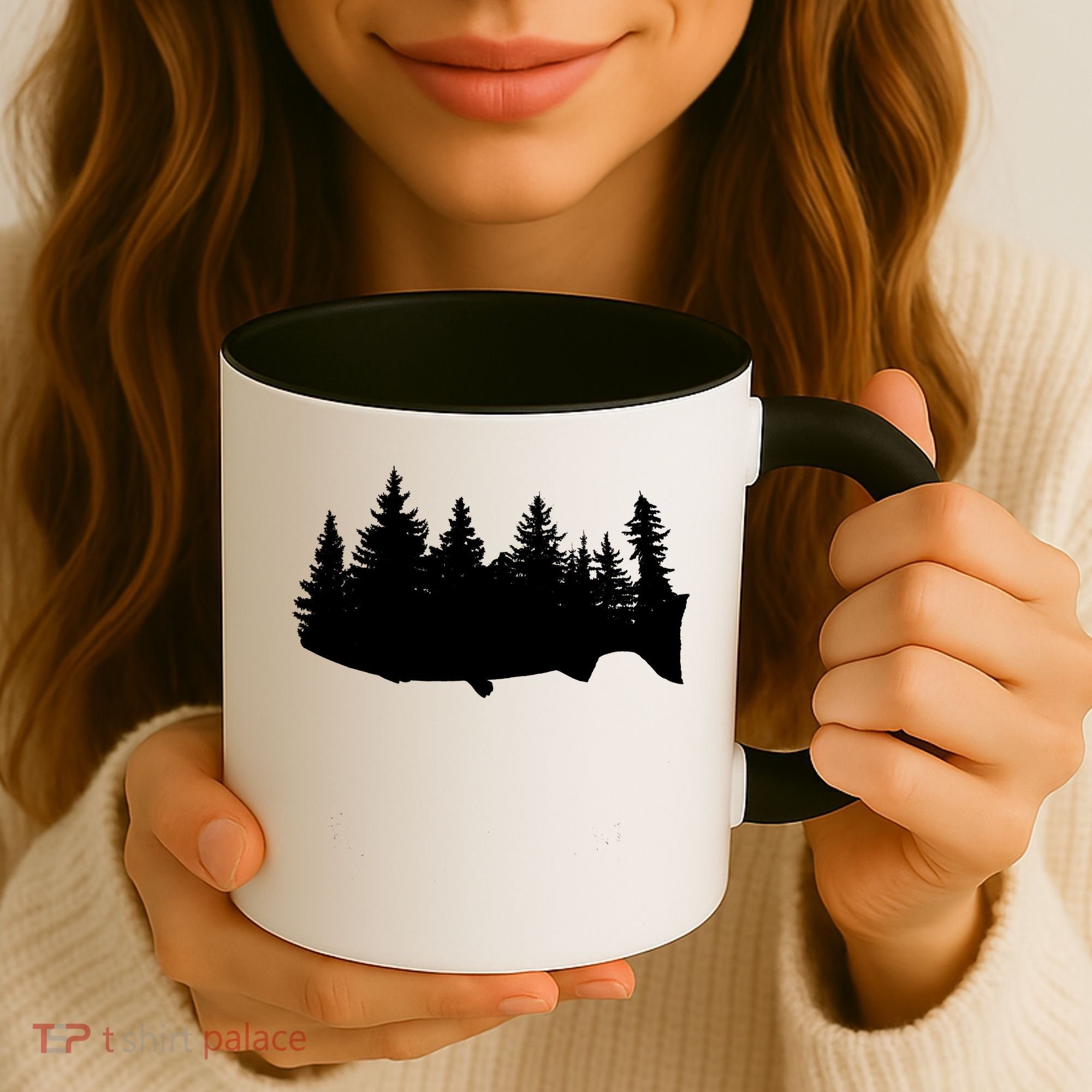Fishing Wilderness Coffee Mug