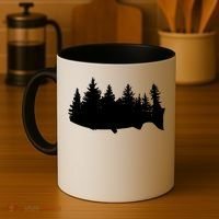 Fishing Wilderness Coffee Mug thumb 4