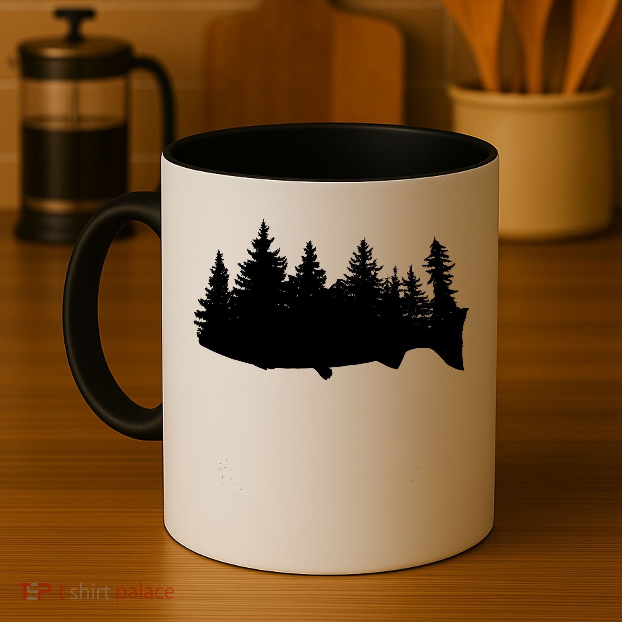 Fishing Wilderness Coffee Mug