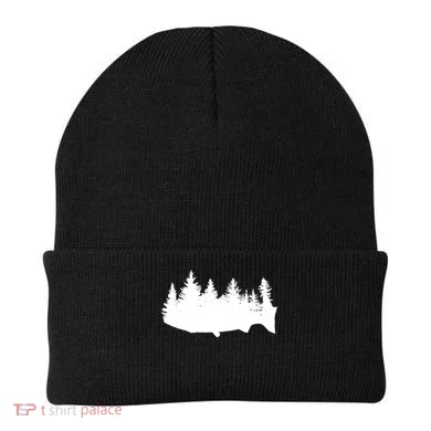 Fishing Wilderness Beanie