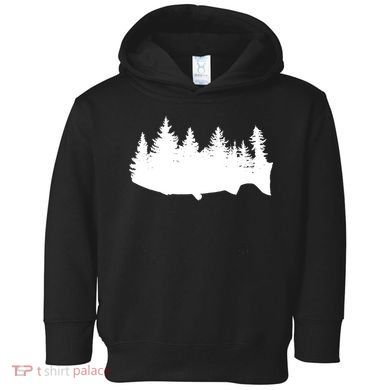 Fishing Wilderness Toddler Hoodie