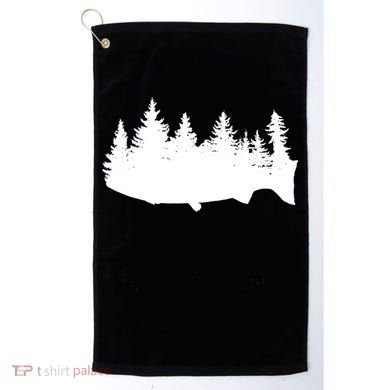 Fishing Wilderness Golf Towel