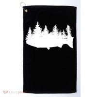 Fishing Wilderness Golf Towel thumb 0